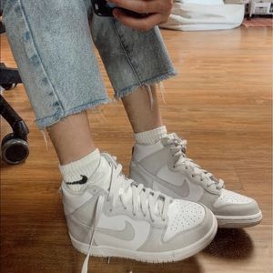 Nike dunk high vast grey